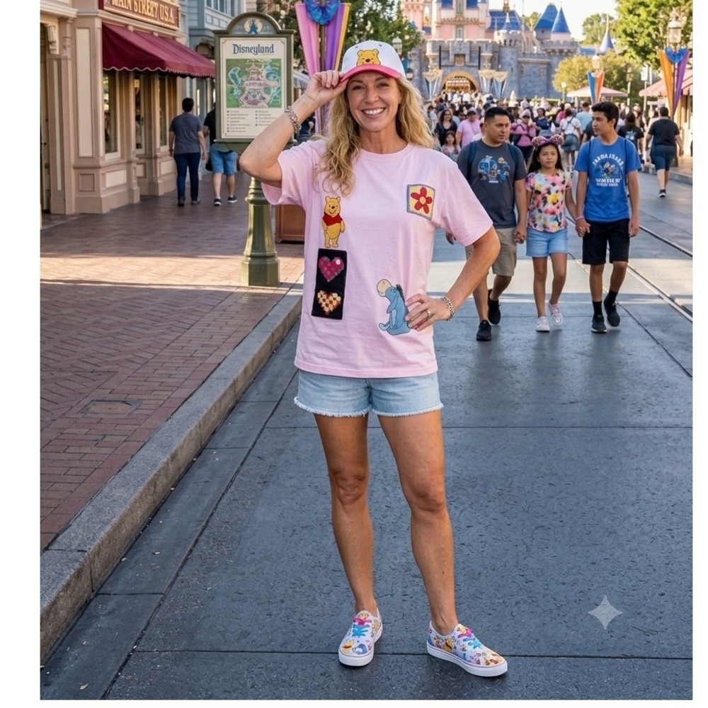 Official Disney Winnie the Pooh & Friends Shirt & Hat Set | Size S-M